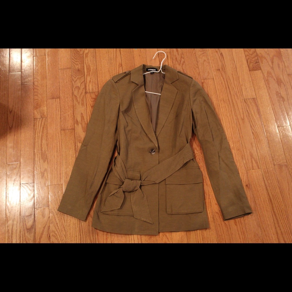 Express Tan Blazer